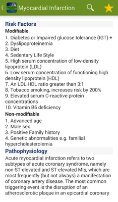 Heart Diseases android App screenshot 0